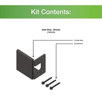 Image showing  Gate Stop, Bronze, 73025509