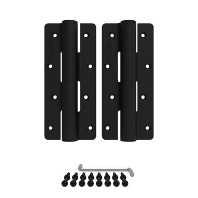 Barrette Outdoor Living Heavy-Duty Butterfly Hinge, Matte Black, 73025674