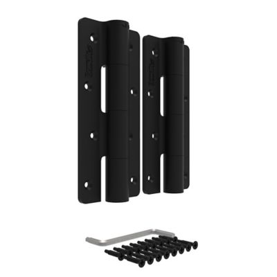 Image showing  Heavy-Duty Butterfly Hinge, Matte Black, 73025674