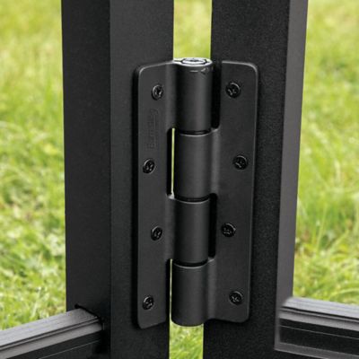 Image showing  Heavy-Duty Butterfly Hinge, Matte Black, 73025674