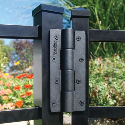 Image showing  Heavy-Duty Butterfly Hinge, Matte Black, 73025674