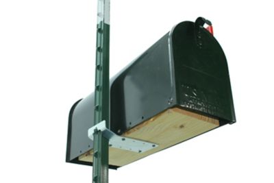 Image showing  Horizontal T-Post Brackets, 3 in., 25 lb. Capacity, 4-Pack