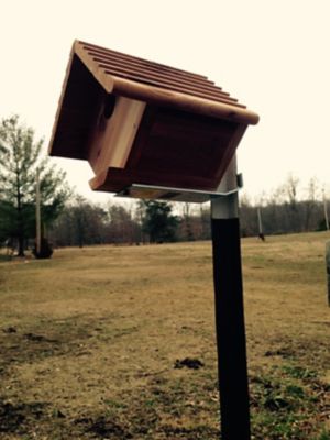 Image showing  2 in. Horizontal T-Post Brackets, 10 lb. Capacity, 10-Pack