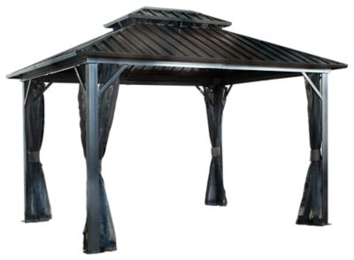 Sojag 12 ft. x 16 ft. Genova II Double Roof Gazebo