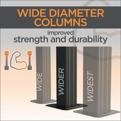 Image showing 8 th Sojag 12 ft. x 16 ft. Genova II Double Roof Gazebo