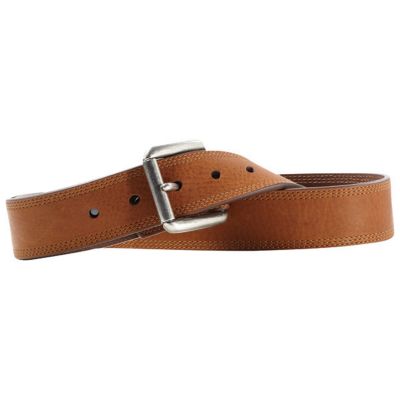 Ariat Men's PU Work Triple Stitch Belt, 1-1/2 in., Sunshine