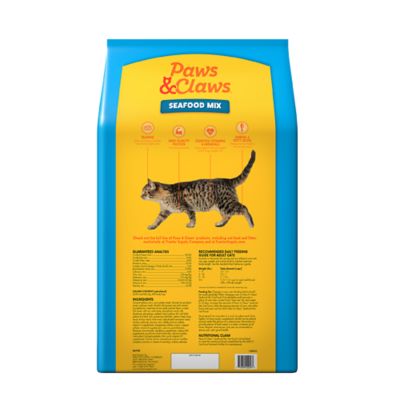 Image showing  Adult Indoor/Outdoor Seafood Mix Recipe Dry Cat Food