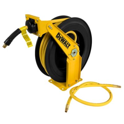 DeWALT 3/8 in. x 50 ft. Double Arm Air Hose Reel Great hose reel