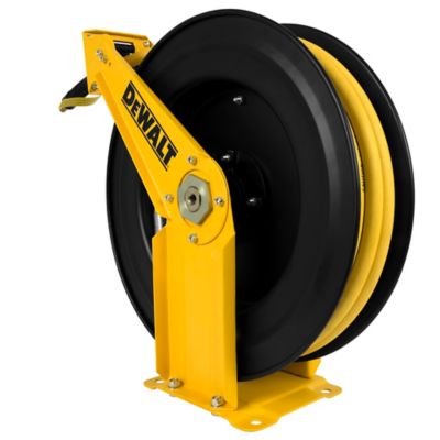 Image showing  3/8 in. x 50 ft. Double Arm Rubber Air Hose Reel, 300 PSI