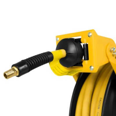 Image showing  3/8 in. x 50 ft. Double Arm Rubber Air Hose Reel, 300 PSI