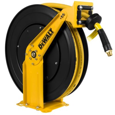 Image showing  1/2 in. x 50 ft. Double Arm Rubber Air Hose Reel, 250 PSI
