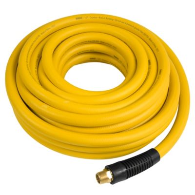 DEWALT 1/2 in. x 50 ft. Premium Rubber Hybrid Air Hose, 250 PSI