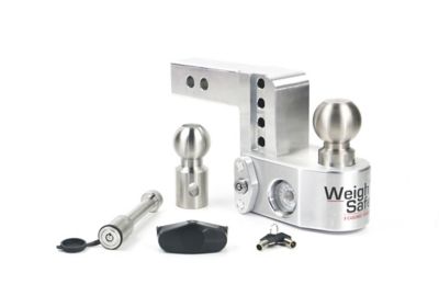 Image showing  2 in. Receiver Adjustable Drop Hitch, 4 in. Drop with Hitch Lock Pin, 12,500 lb. Capacity