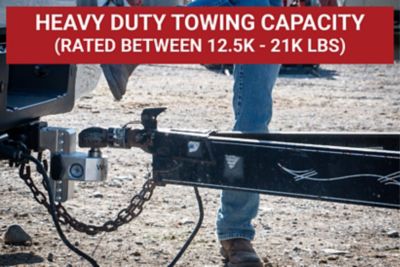 Image showing 5 th Weigh Safe Adjustable Drop Hitch - 4 in. Drop for 2.5 in. Shank w/Hitch Lock Pin