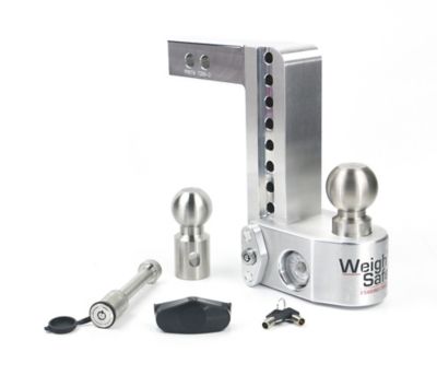 Image showing  Adjustable Drop Hitch - 8 in. Drop for 2 in. Shank w/Hitch Lock Pin