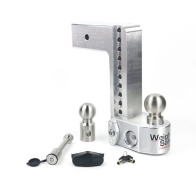Image showing  Adjustable Drop Hitch - 10 in. Drop for 3 in. Shank w/Hitch Lock Pin