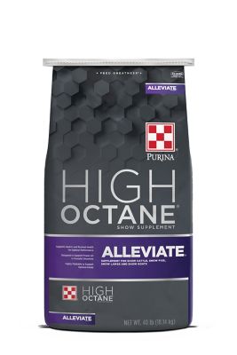 Purina High Octane Alleviate Gastric Support Livestock Supplement, 40 lb. Excellent supplement