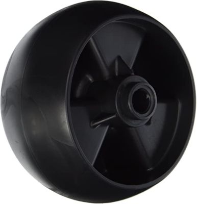 Image showing  Lawn Mower Deck Wheel for Bolens, MTD, Troy-Bilt, White Outdoor and Yard Machines Models