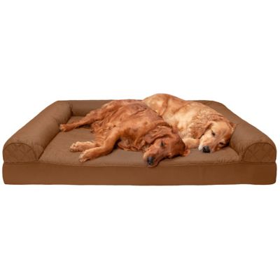 FurHaven Quilted Orthopedic Sofa Dog Bed