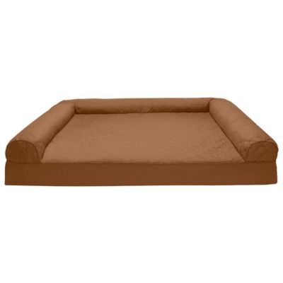 Image showing 1 th FurHaven Quilted Orthopedic Sofa Dog Bed
