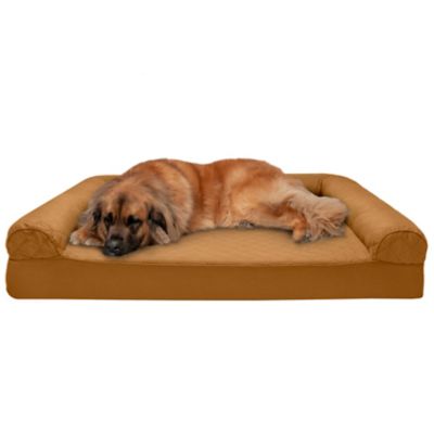 FurHaven Quilted Memory Foam Sofa Pet Bed