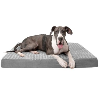Image showing 2 th FurHaven Ultra Plush Deluxe Orthopedic Mattress Pet Bed