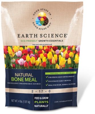 Earth Science 4 lb. 40 sq. ft. Natural Bone Meal Plant Food