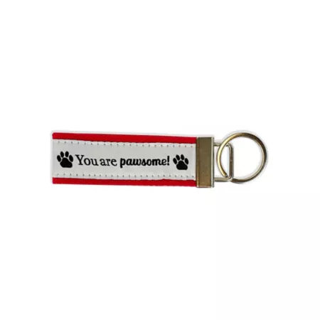 Bella Bug You Are Pawsome Pet Keychain Key Chains