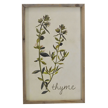 Slice of Akron Rectangular Thyme Wall Sign, 12 in. x 19 in.