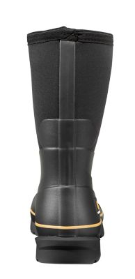 Image showing 3 th Carhartt Men's 10 in. Waterproof Rubber Boots, 5mm Shaft, Black