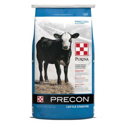 Purina Precon Complete with RX3 Cattle Feed, 50 lb. Bag