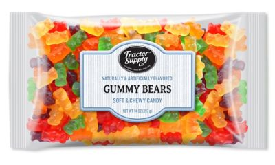 Tractor Supply Gummy Bears Candy, 14 oz. Bag