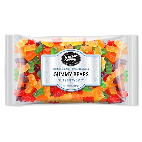 Tractor Supply Gummy Bears Candy, 14 oz. Bag