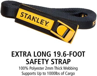 Image showing  19.6 ft. Tie-Down Strap, 1,000 lb. Capacity