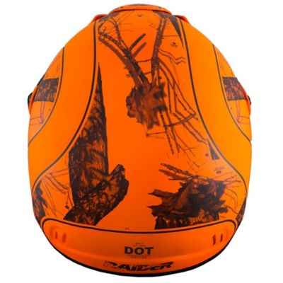 Image showing  Ambush MX Helmet, 2XL, Mossy Oak Blaze Orange