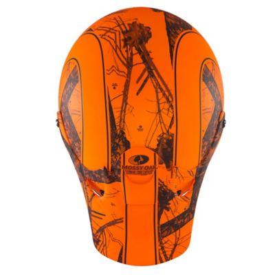 Image showing  Ambush MX Helmet, 2XL, Mossy Oak Blaze Orange