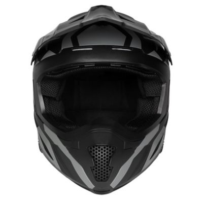 Image showing  Adult Z7 MX Helmet, Medium, Black/Silver
