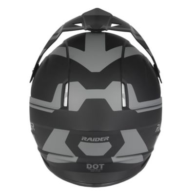 Image showing  Adult Z7 MX Helmet, Extra Large, Black/Silver