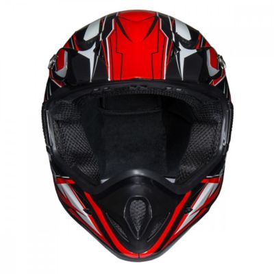 Image showing  RX1 MX Full-Face Adult Helmet, Extra Large, Red/Black
