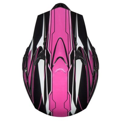 Image showing  RX1 Adult MX Helmet, Small, Pink/Black