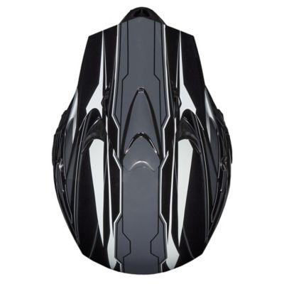 Image showing  RX1 MX Full-Face Adult Helmet, Small, Silver/Black
