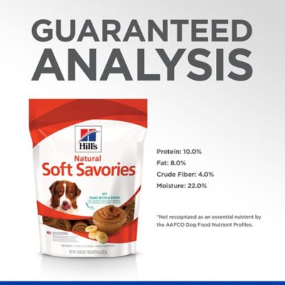 Image showing 5 th Hill's Science Diet Soft Savories Peanut Butter & Banana Dog Treats
