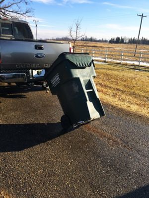 Image showing  Dumpster Dolly, 200 lb. Capacity, Fits Over 2 in. Ball