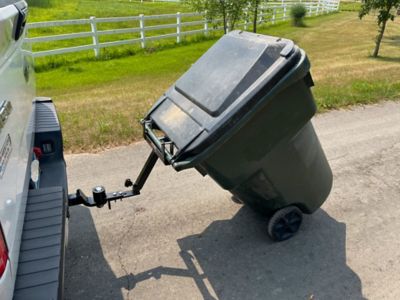 Image showing  Dumpster Dolly, 200 lb. Capacity, Fits Over 2 in. Ball
