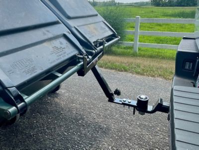 Image showing 5 th Tow Tuff Dumpster Dolly, 200 lb. Capacity, Fits Over 2 in. Ball