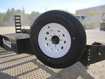 Tow Tuff Heavy-Duty Spare Tire Carrier