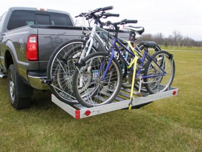 Image showing  500 lb. Aluminum Cargo Carrier with Bike Rack