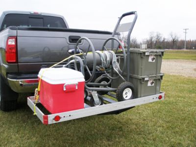 Image showing  500 lb. Aluminum Cargo Carrier with Bike Rack