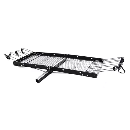 Tow Tuff 500 lb Cargo Rack with Bike Rack Hitch Cargo Carriers