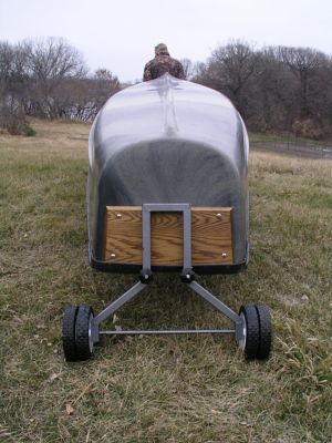 Image showing  250 lb. Capacity Universal Canoe and Boat Dolly